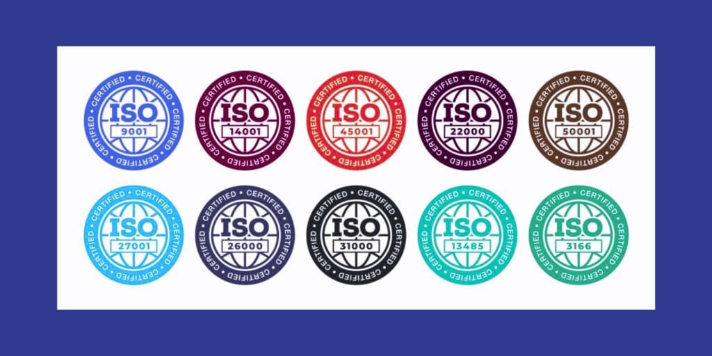 major iso standards