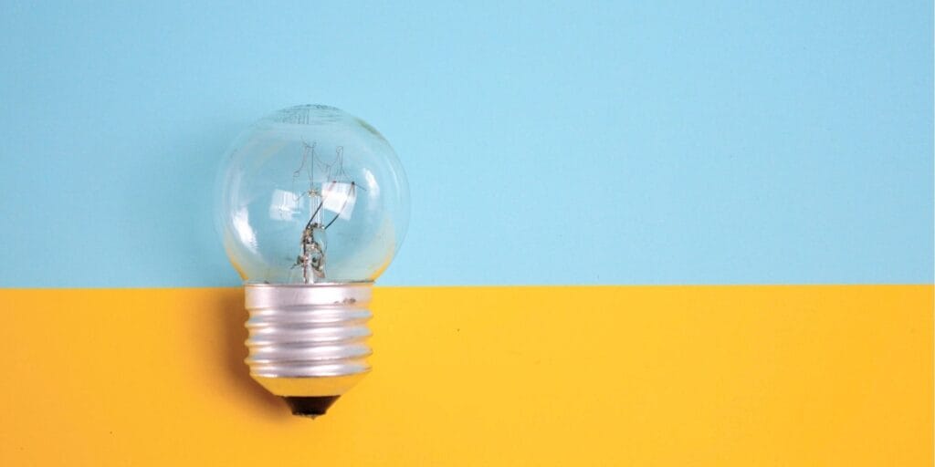 sustainability innovation idea bulb